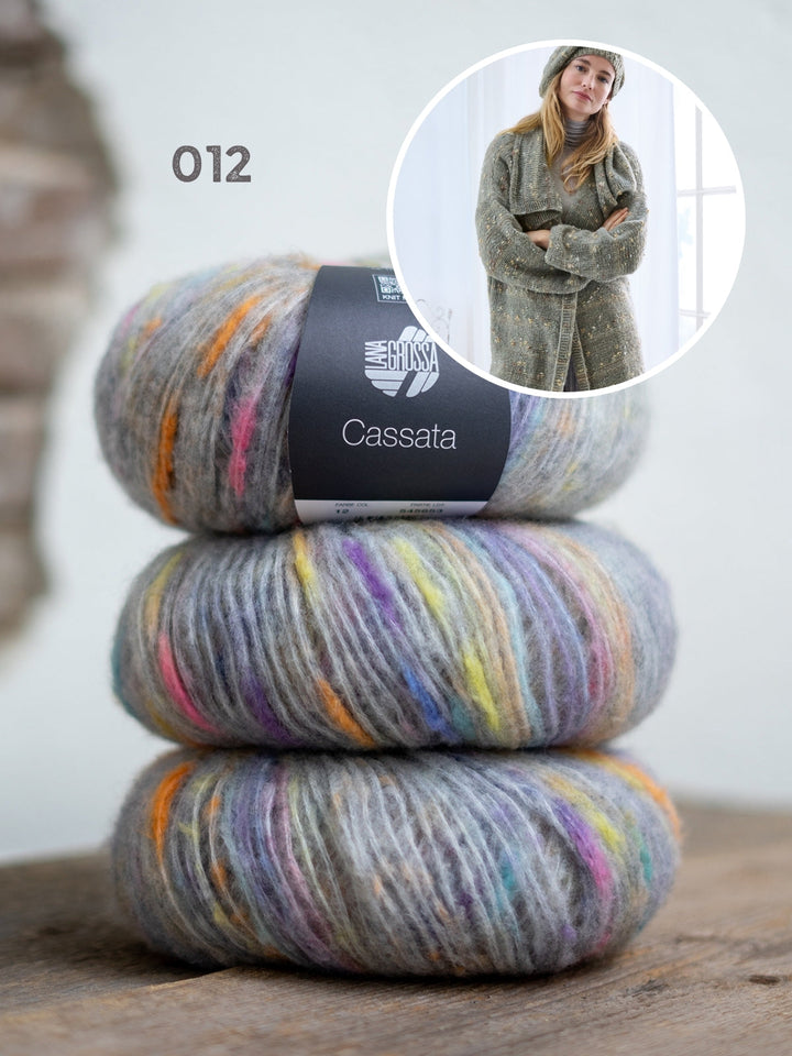 Strickpaket Cassata Mantel