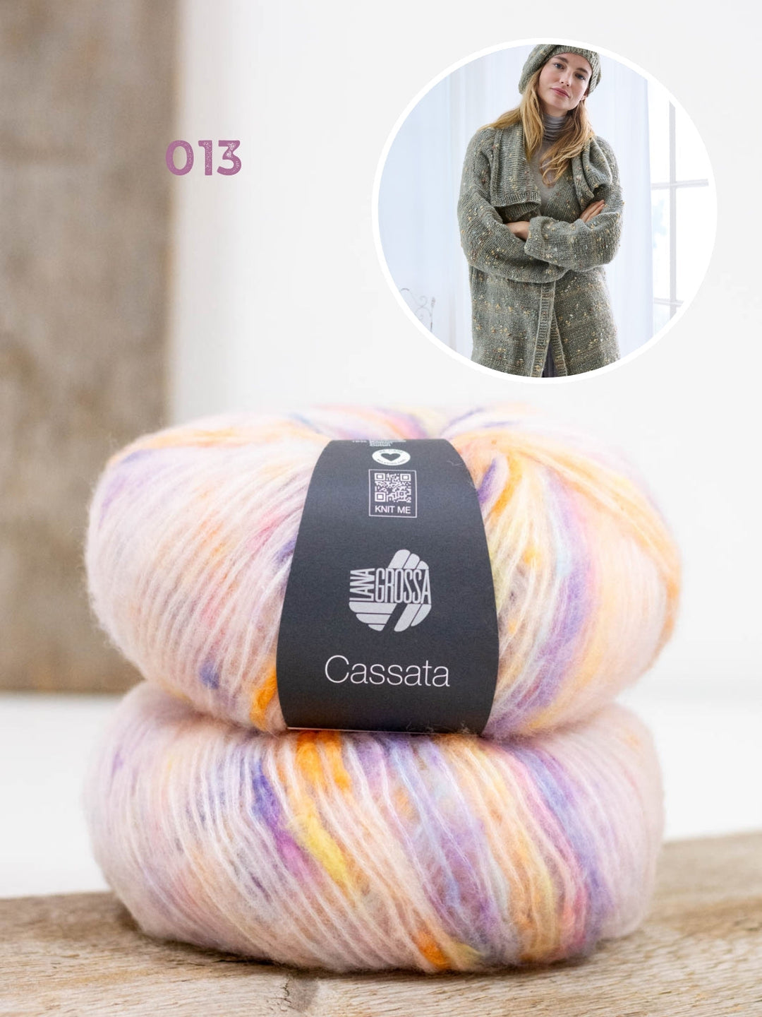 Strickpaket Cassata Mantel
