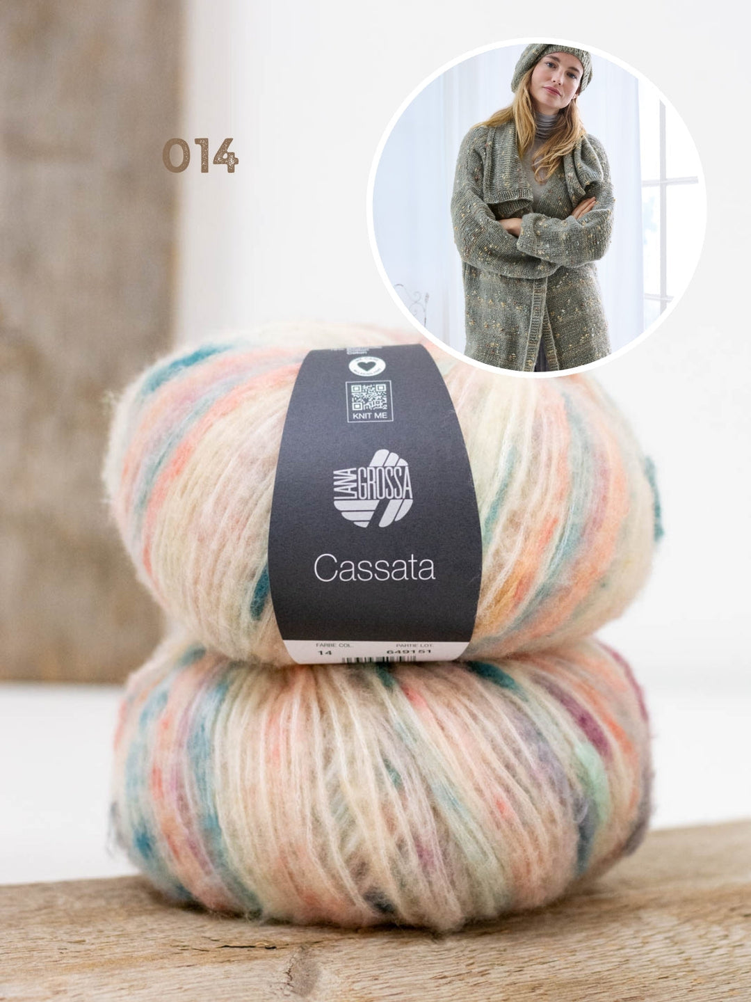Strickpaket Cassata Mantel