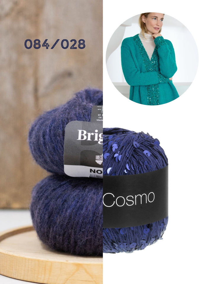 Strickpaket Brigitte No. 2 Cosmo Jacke