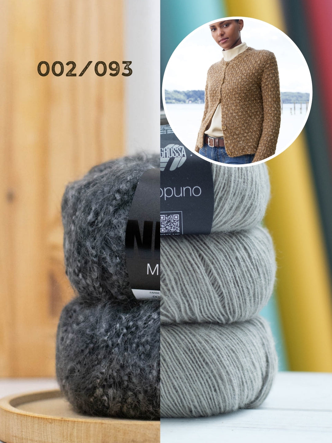 Strickpaket Ecopuno Milano Jacke