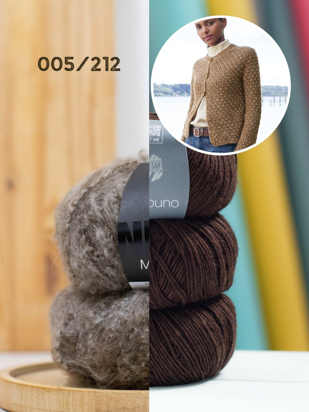 Strickpaket Ecopuno Milano Jacke