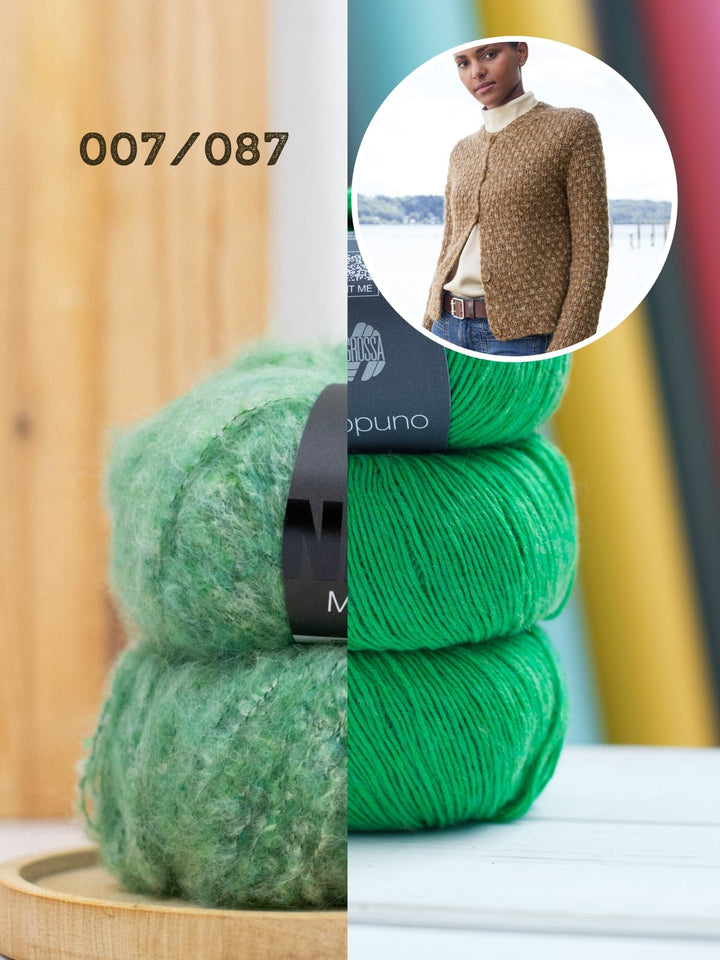 Strickpaket Ecopuno Milano Jacke