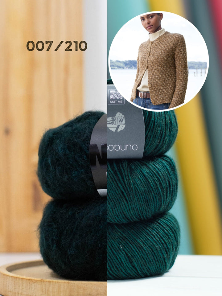 Strickpaket Ecopuno Milano Jacke
