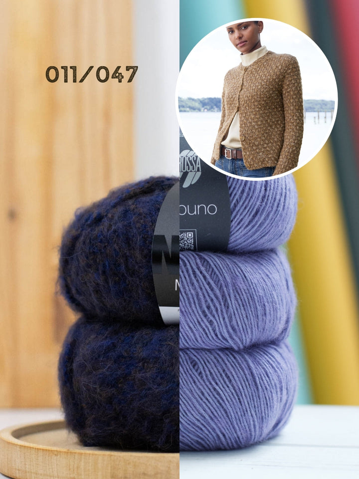 Strickpaket Ecopuno Milano Jacke