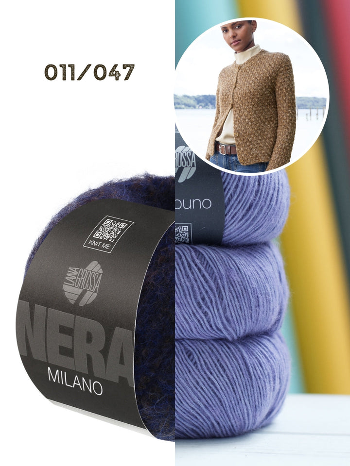 Strickpaket Ecopuno Milano Jacke