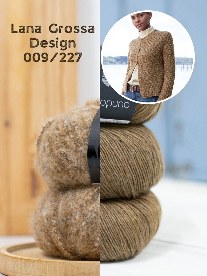 Strickpaket Ecopuno Milano Jacke