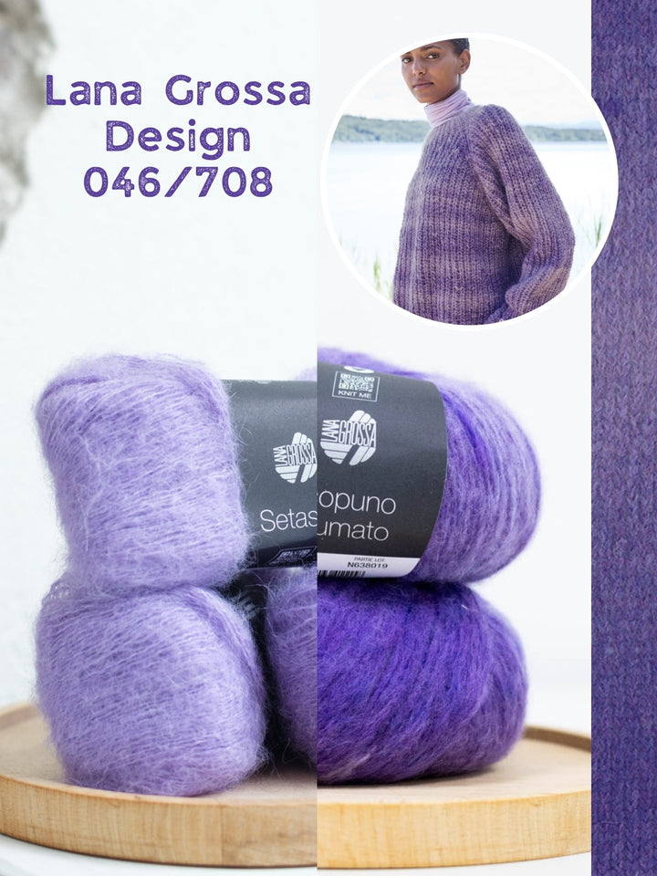 Strickpaket Ecopuno Sfumato Setasuri Pullover