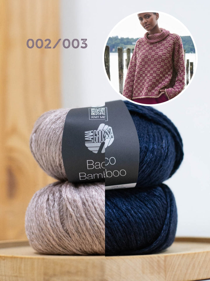 Strickpaket Baco Bamboo Pullover