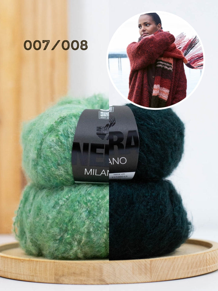 Strickpaket Milano Kurzmantel