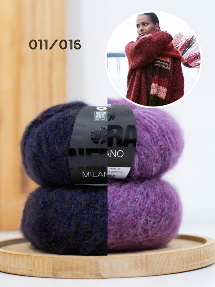 Strickpaket Milano Kurzmantel