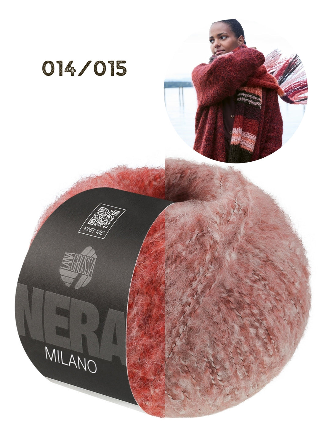 Strickpaket Milano Kurzmantel