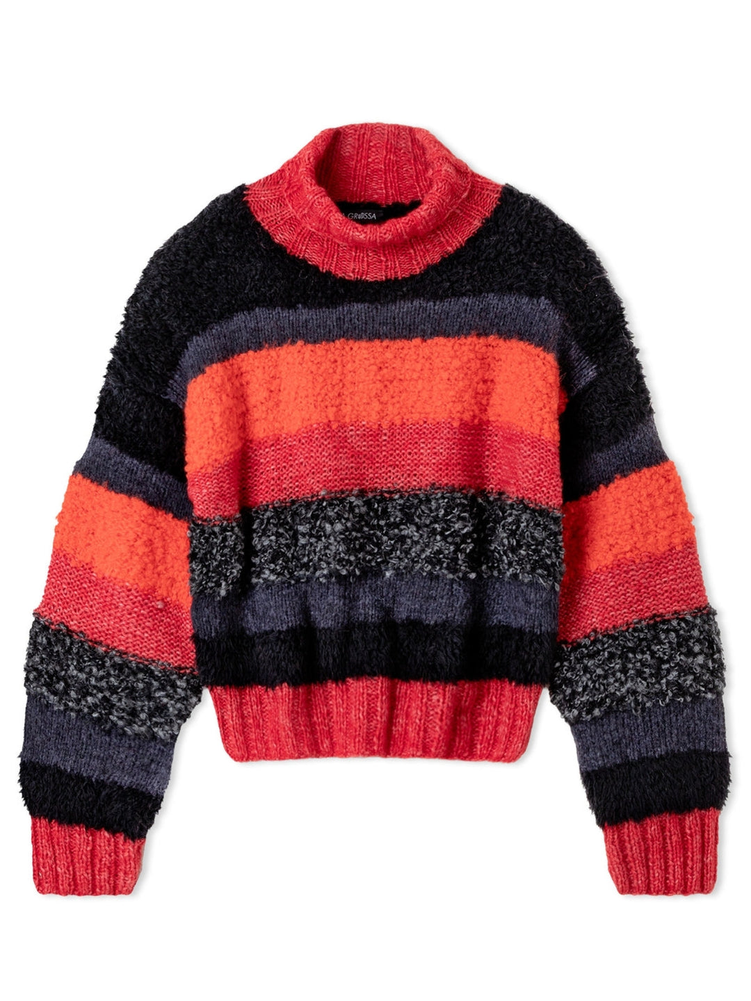 Strickpaket Garnmix Pullover
