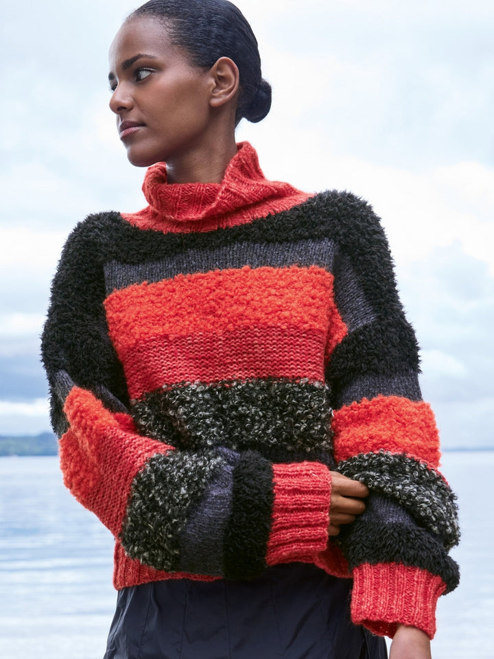 Strickpaket Garnmix Pullover