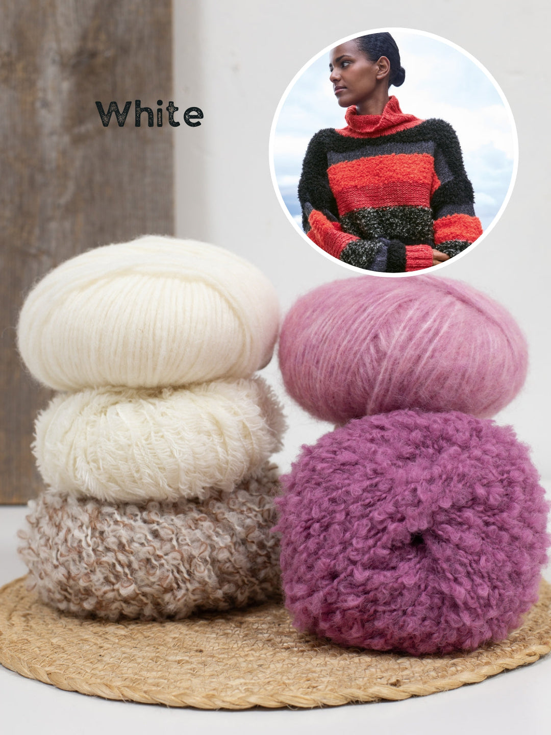 Strickpaket Garnmix Pullover