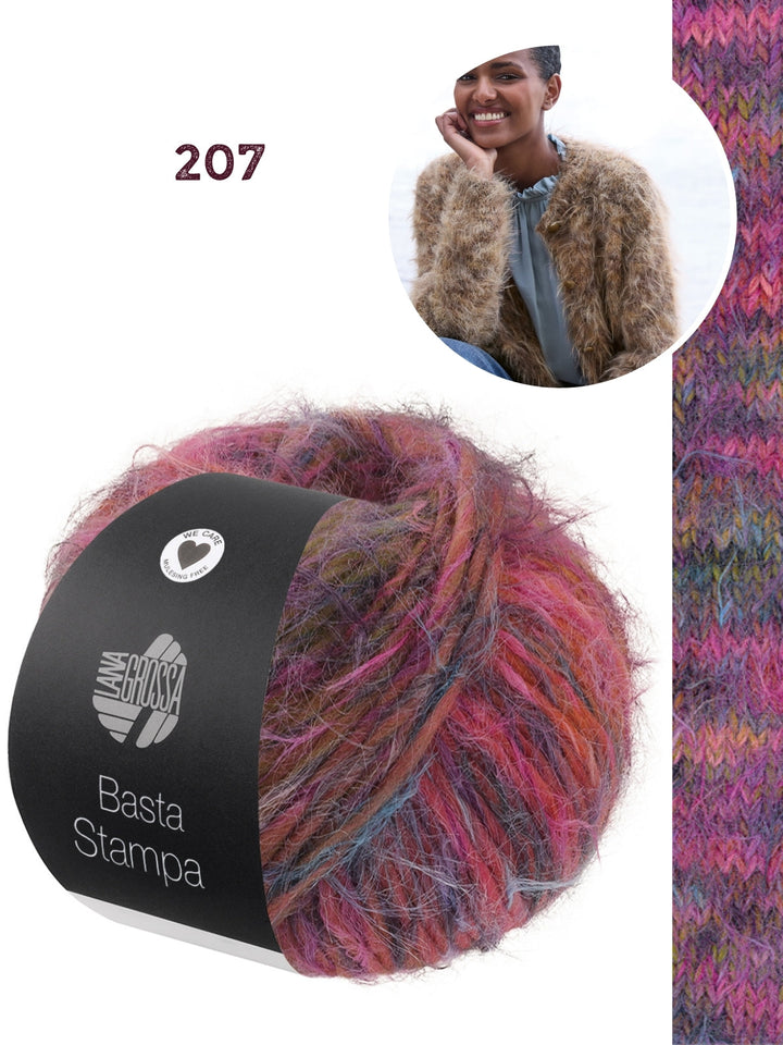 Strickpaket Basta Stampa Jacke