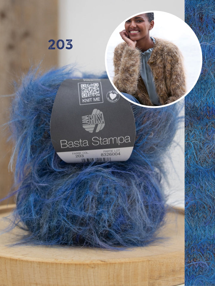 Strickpaket Basta Stampa Jacke