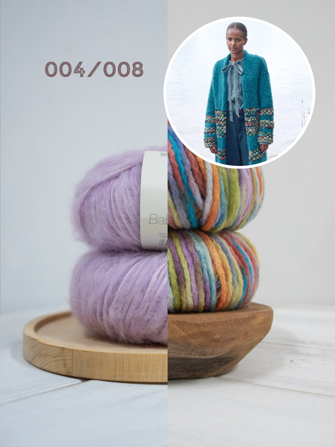 Strickpaket Baby Furry Crazy Mantel