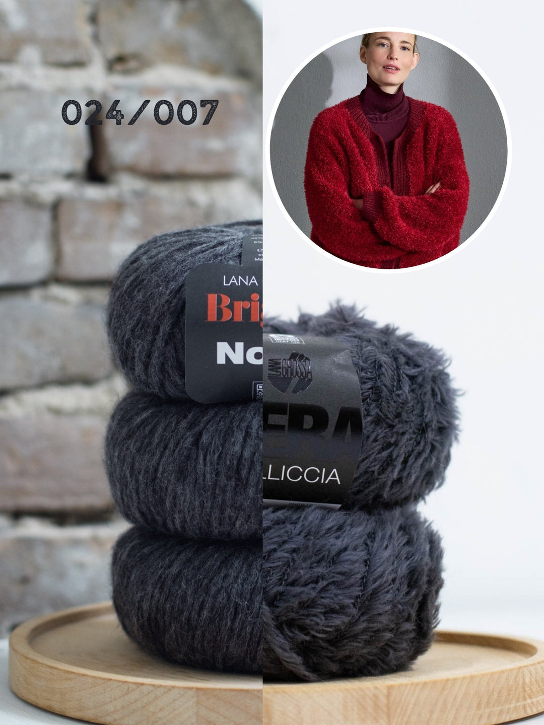 Strickpaket Pelliccia Brigitte No. 2 Blouson