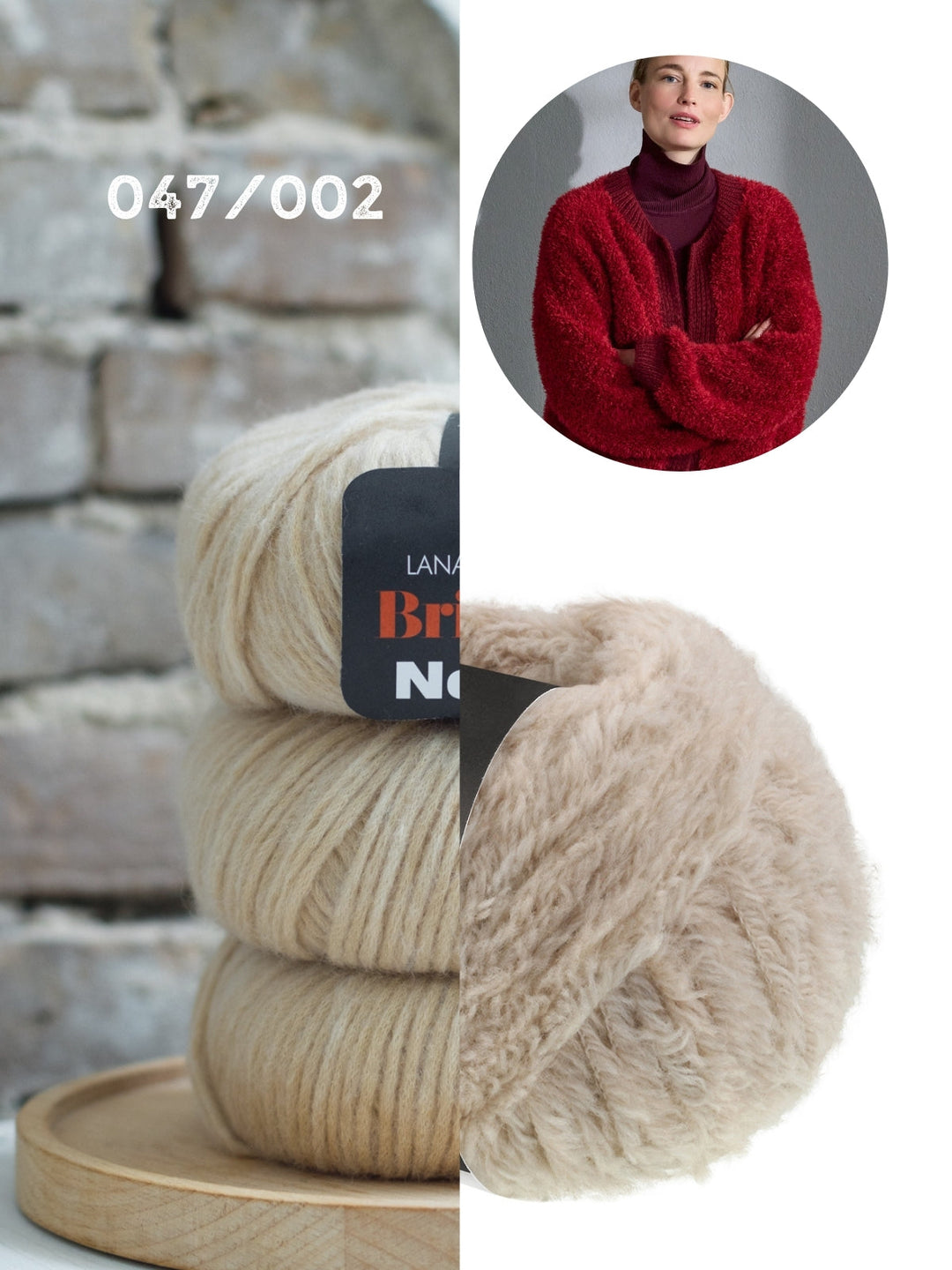 Strickpaket Pelliccia Brigitte No. 2 Blouson