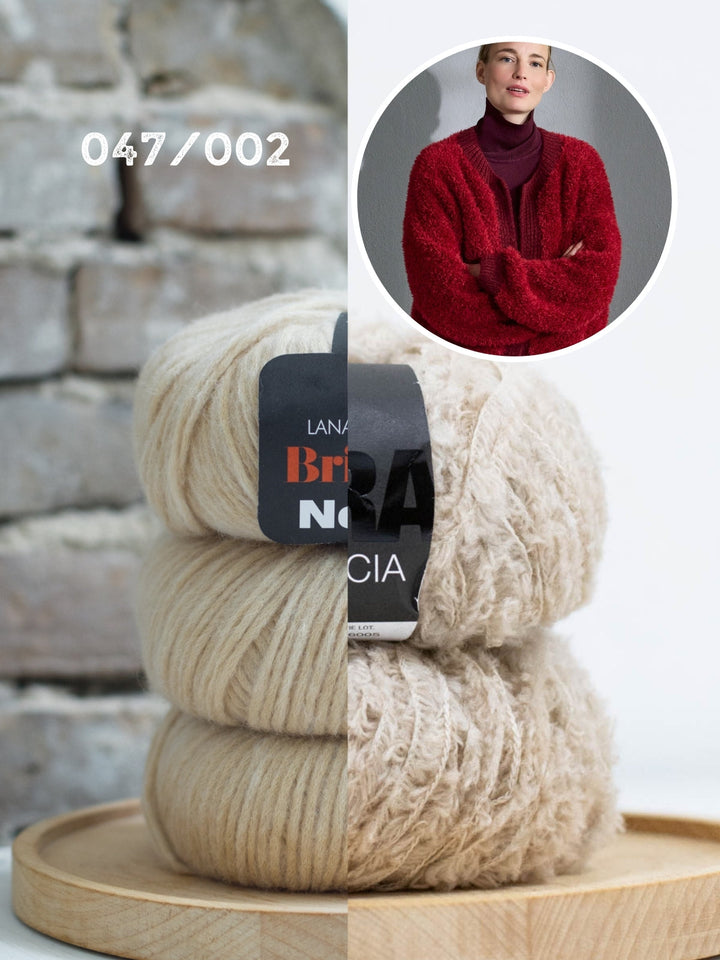 Strickpaket Pelliccia Brigitte No. 2 Blouson