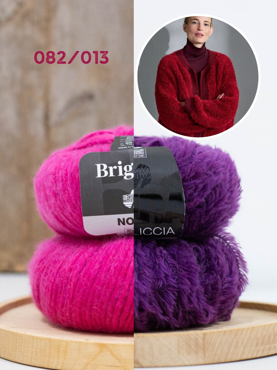 Strickpaket Pelliccia Brigitte No. 2 Blouson