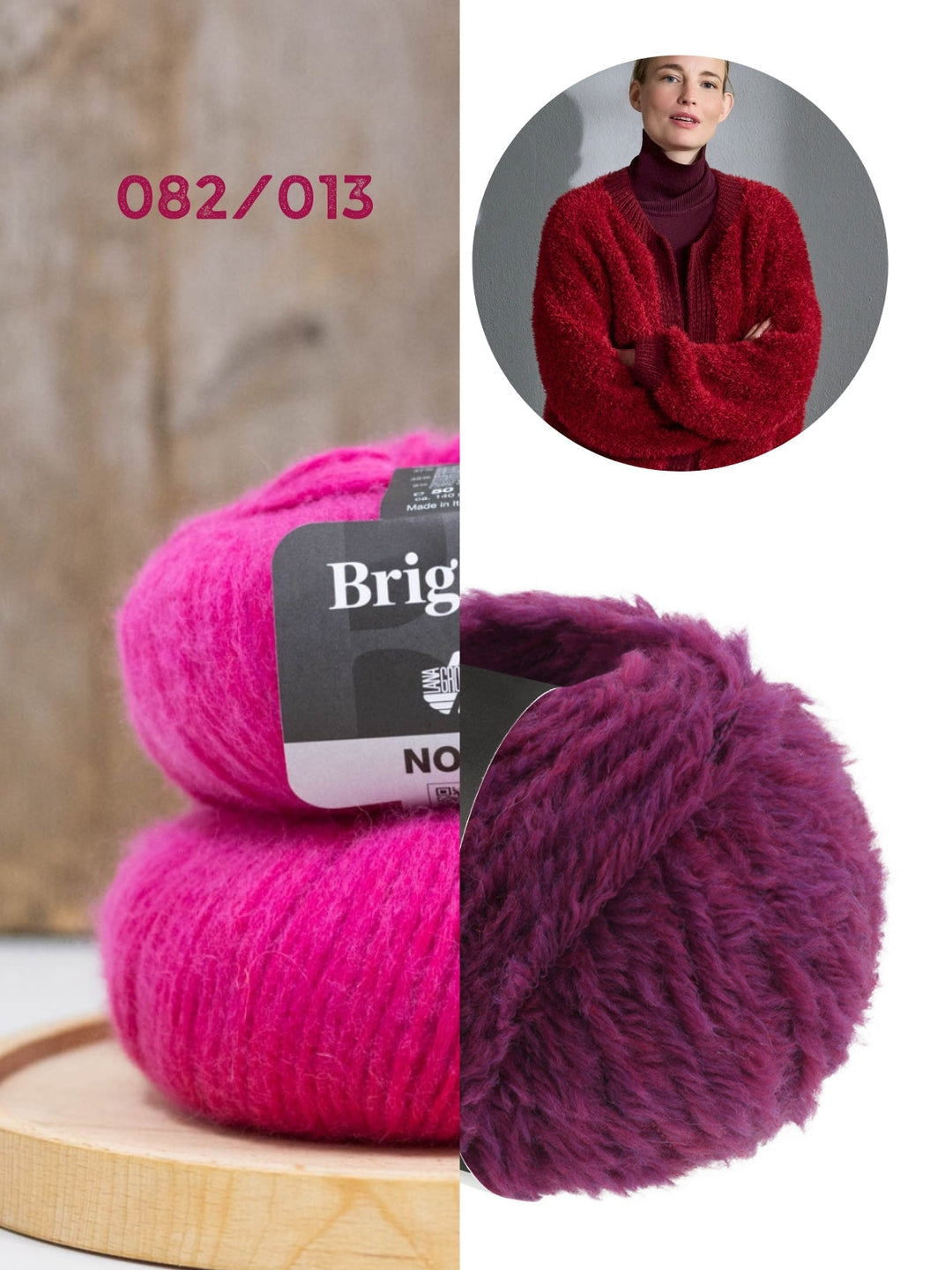 Strickpaket Pelliccia Brigitte No. 2 Blouson