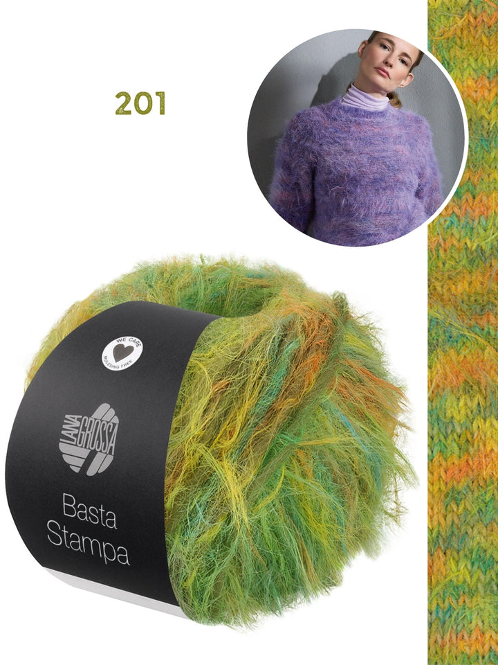 Strickpaket Basta Stampa Pullover