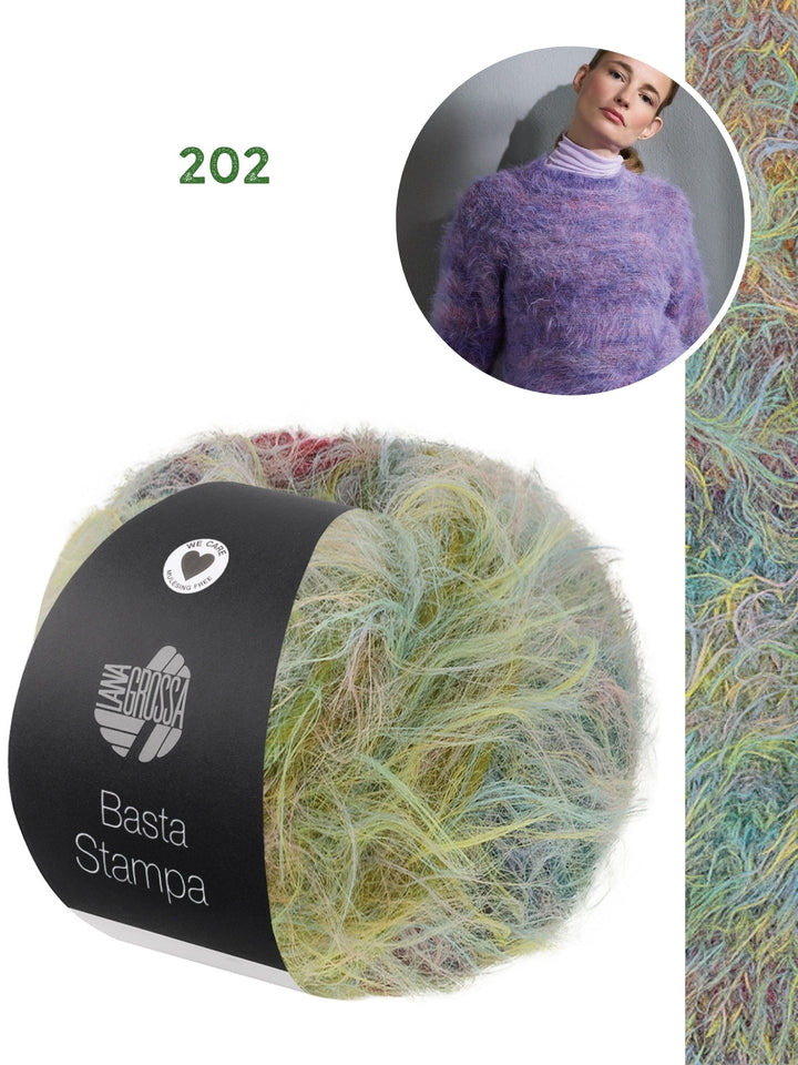 Strickpaket Basta Stampa Pullover