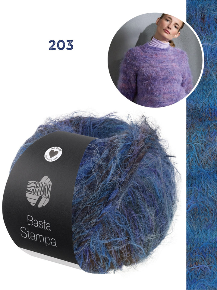 Strickpaket Basta Stampa Pullover