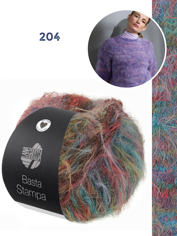 Strickpaket Basta Stampa Pullover
