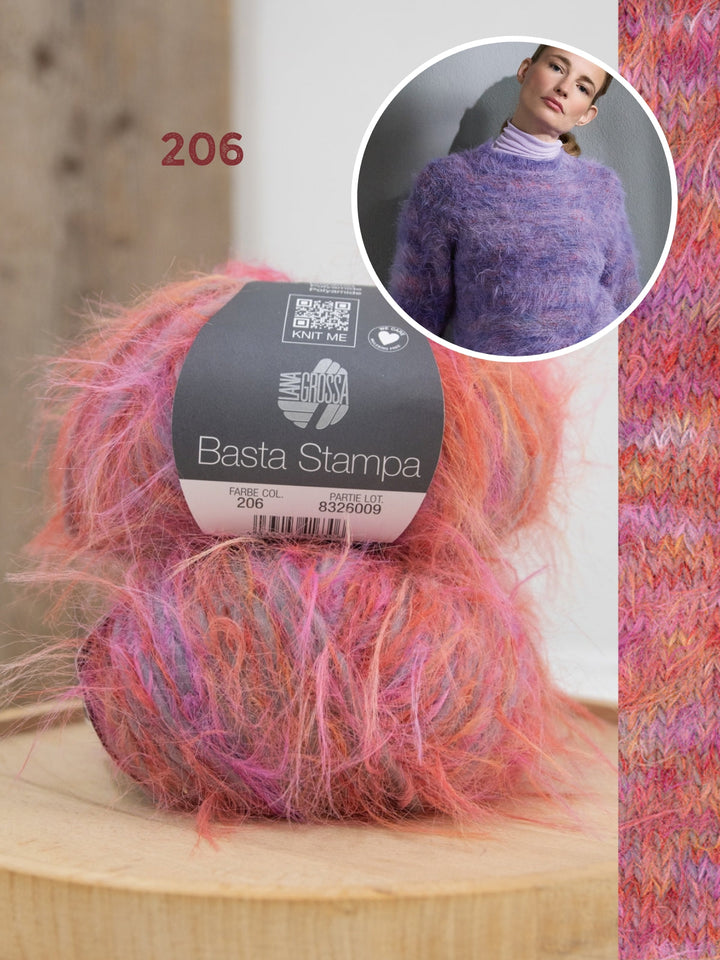 Strickpaket Basta Stampa Pullover