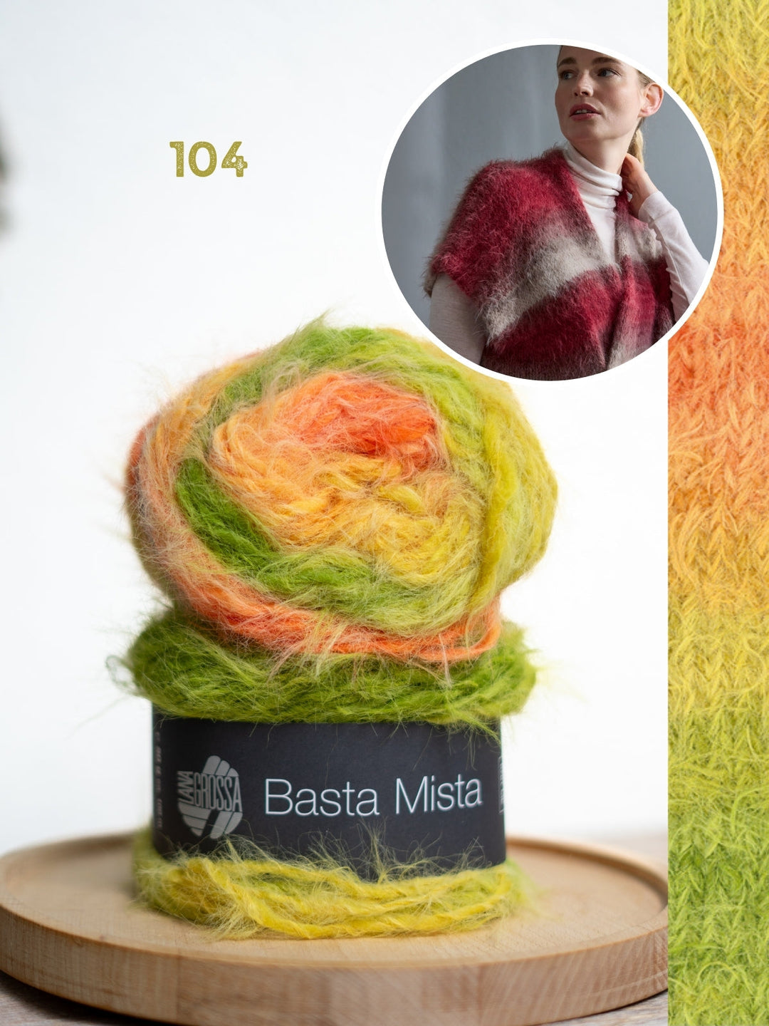 Strickpaket Basta Mista Weste