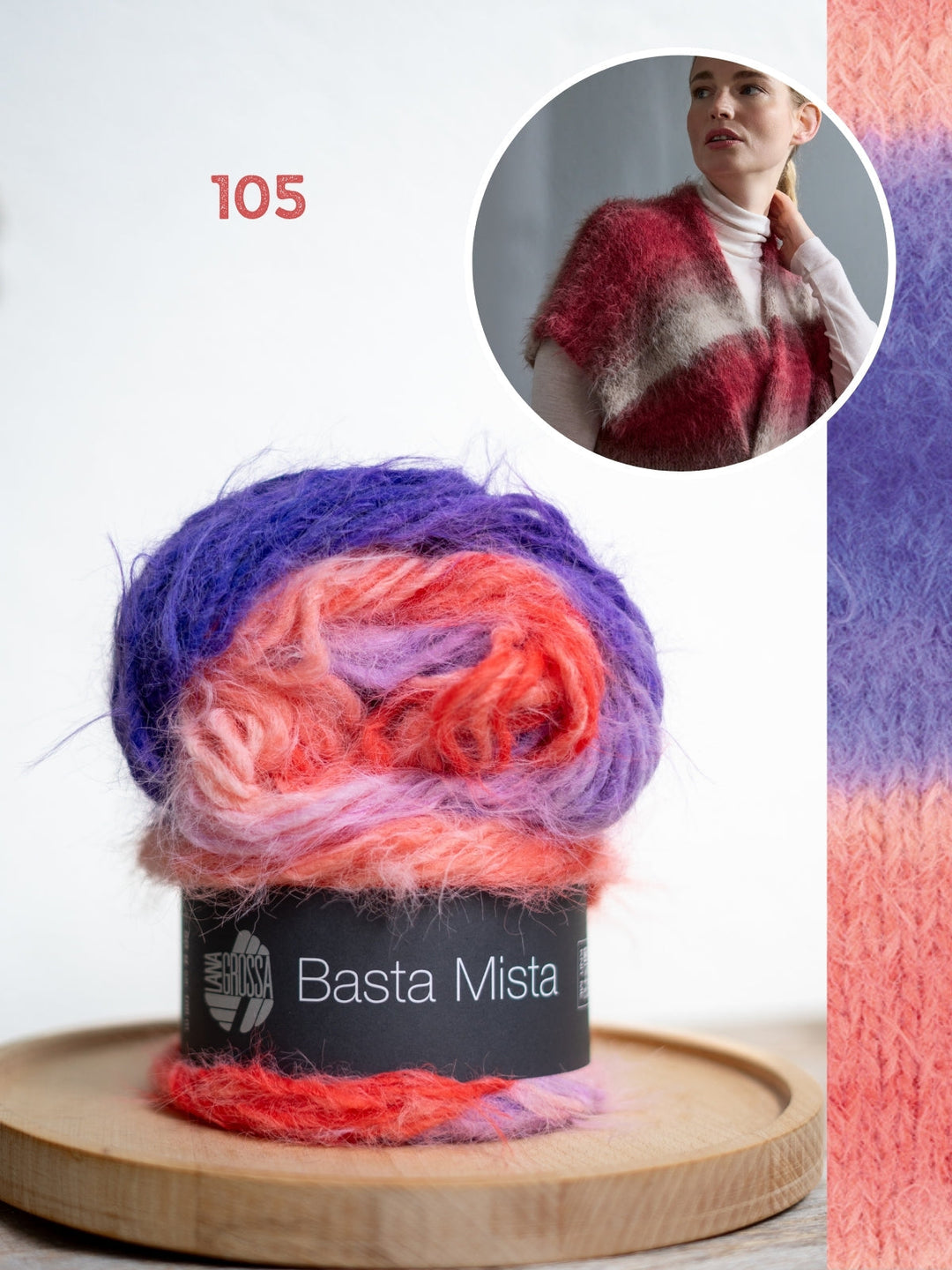 Strickpaket Basta Mista Weste