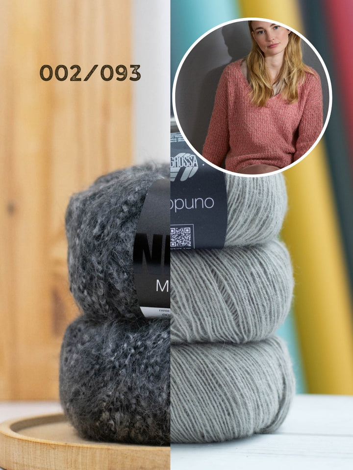 Strickpaket Ecopuno Milano Pullover