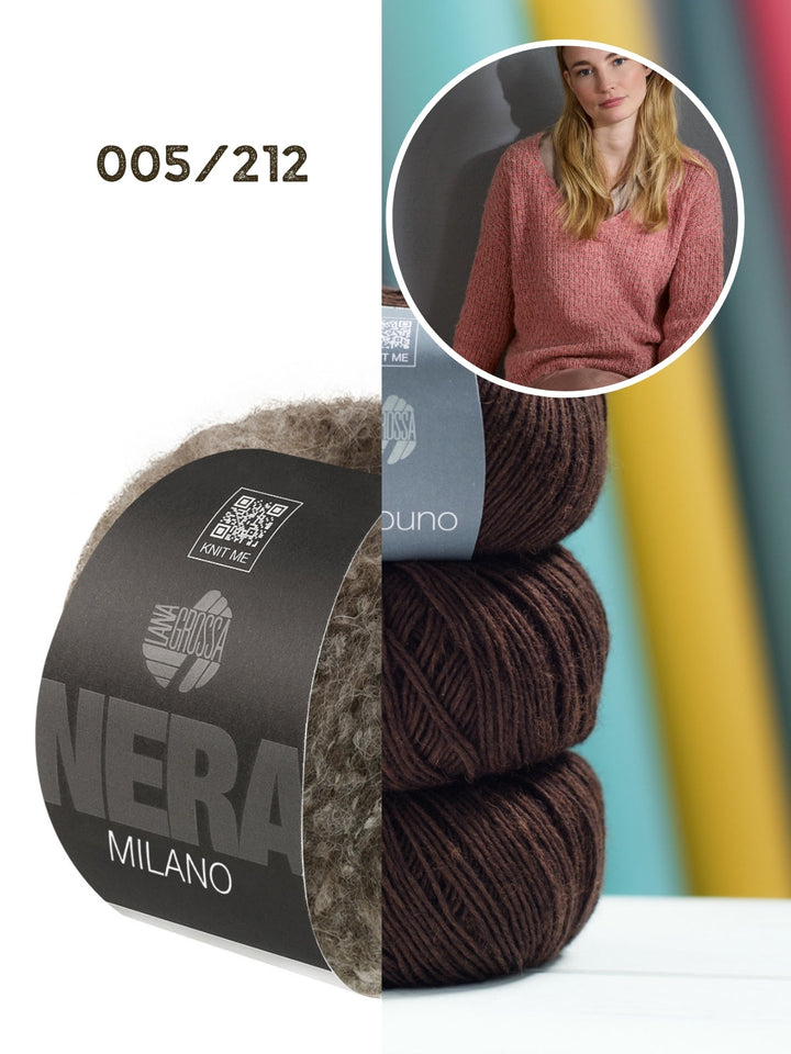 Strickpaket Ecopuno Milano Pullover