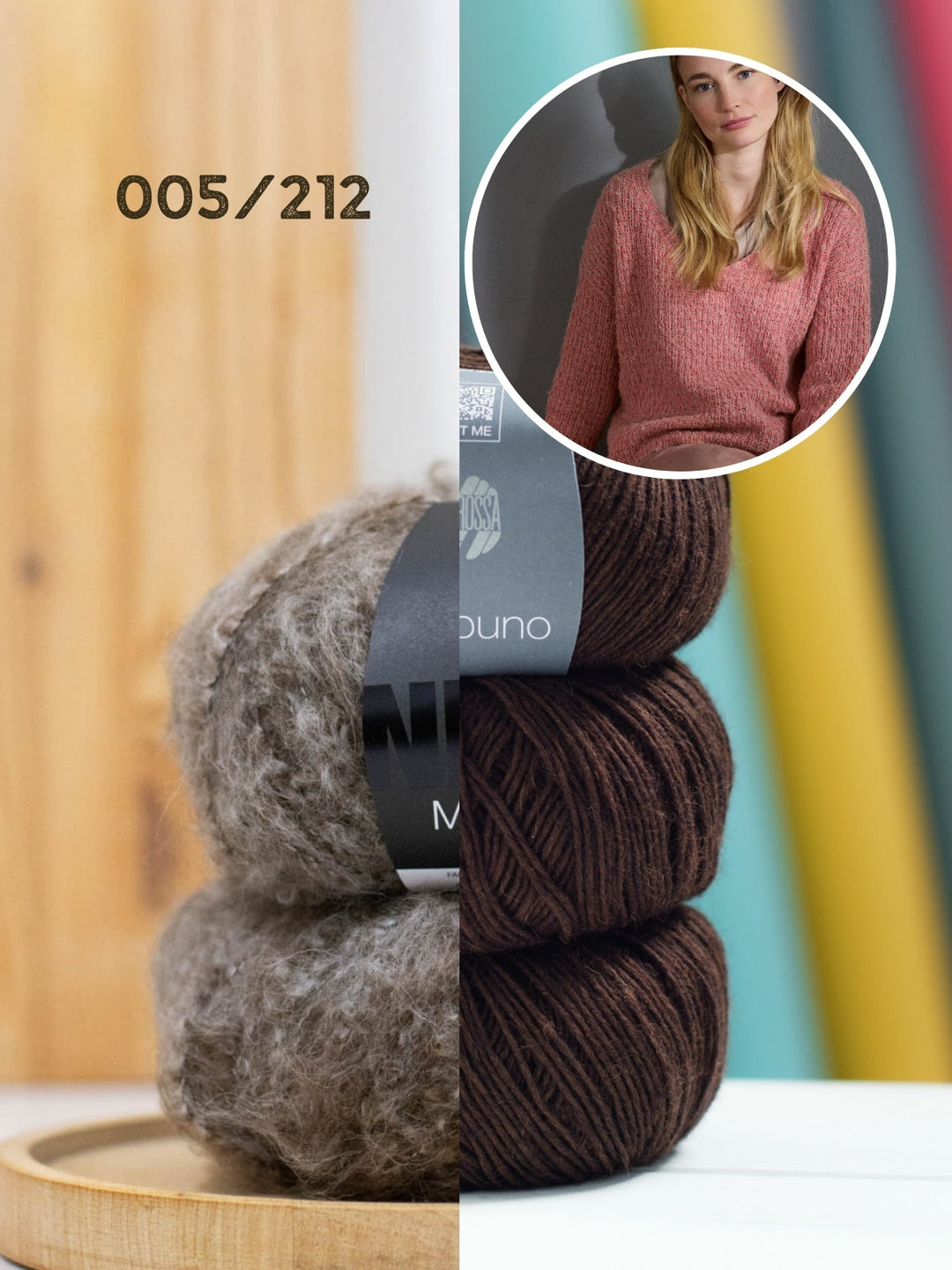 Strickpaket Ecopuno Milano Pullover
