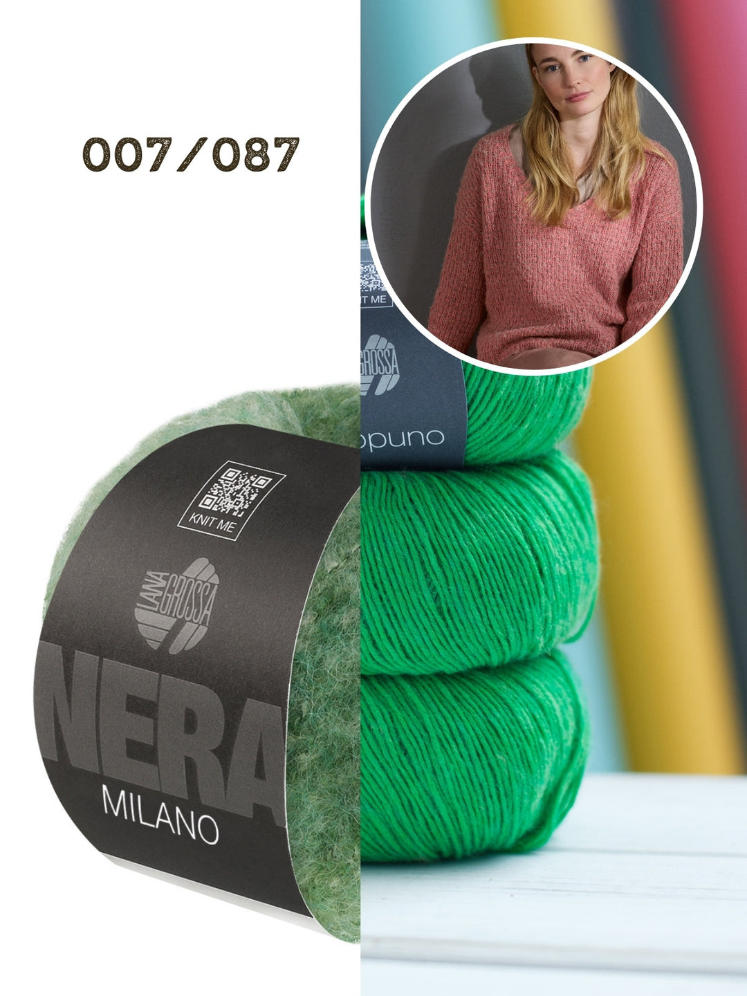 Strickpaket Ecopuno Milano Pullover