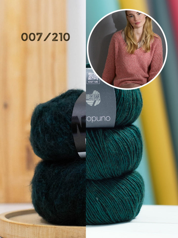 Strickpaket Ecopuno Milano Pullover