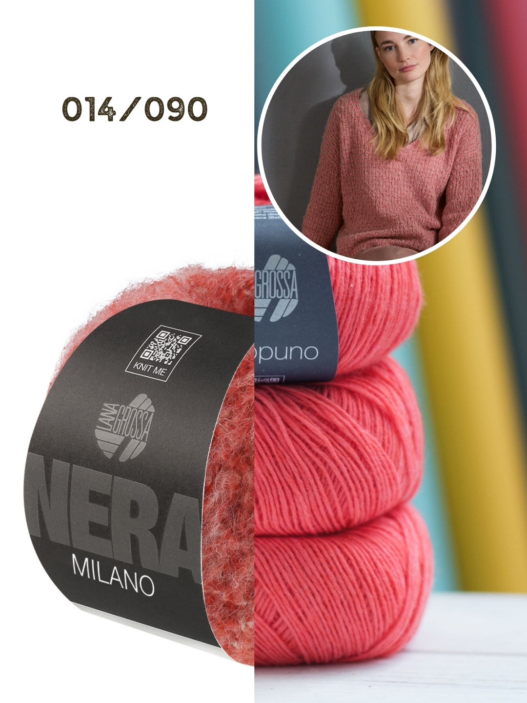 Strickpaket Ecopuno Milano Pullover