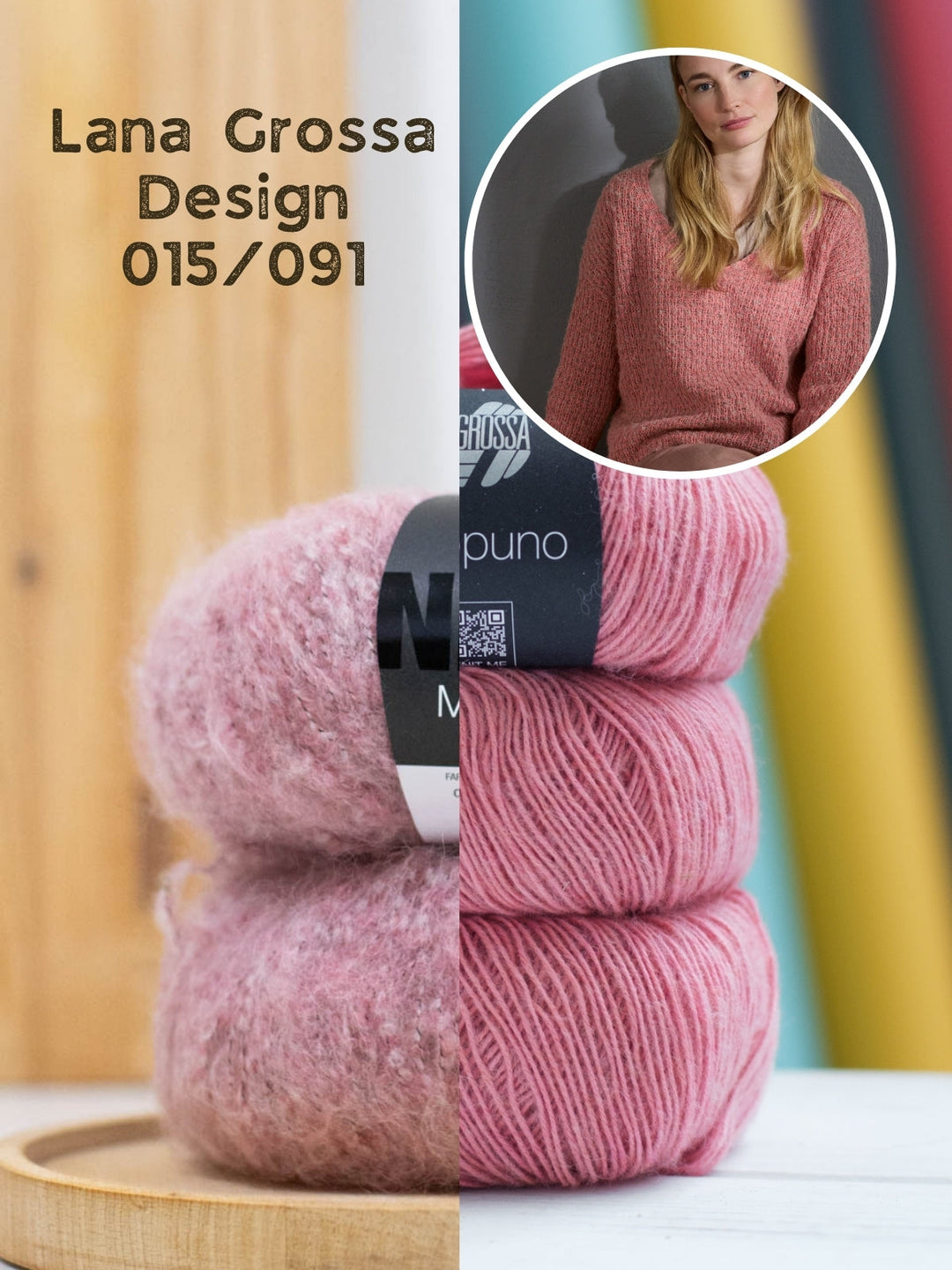 Strickpaket Ecopuno Milano Pullover