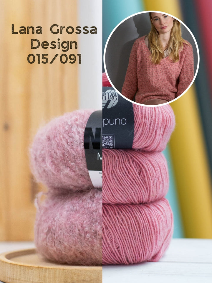 Strickpaket Ecopuno Milano Pullover