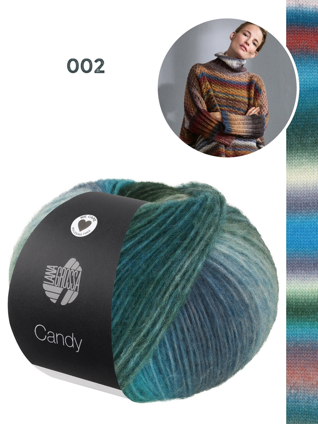 Strickpaket Candy Pullover
