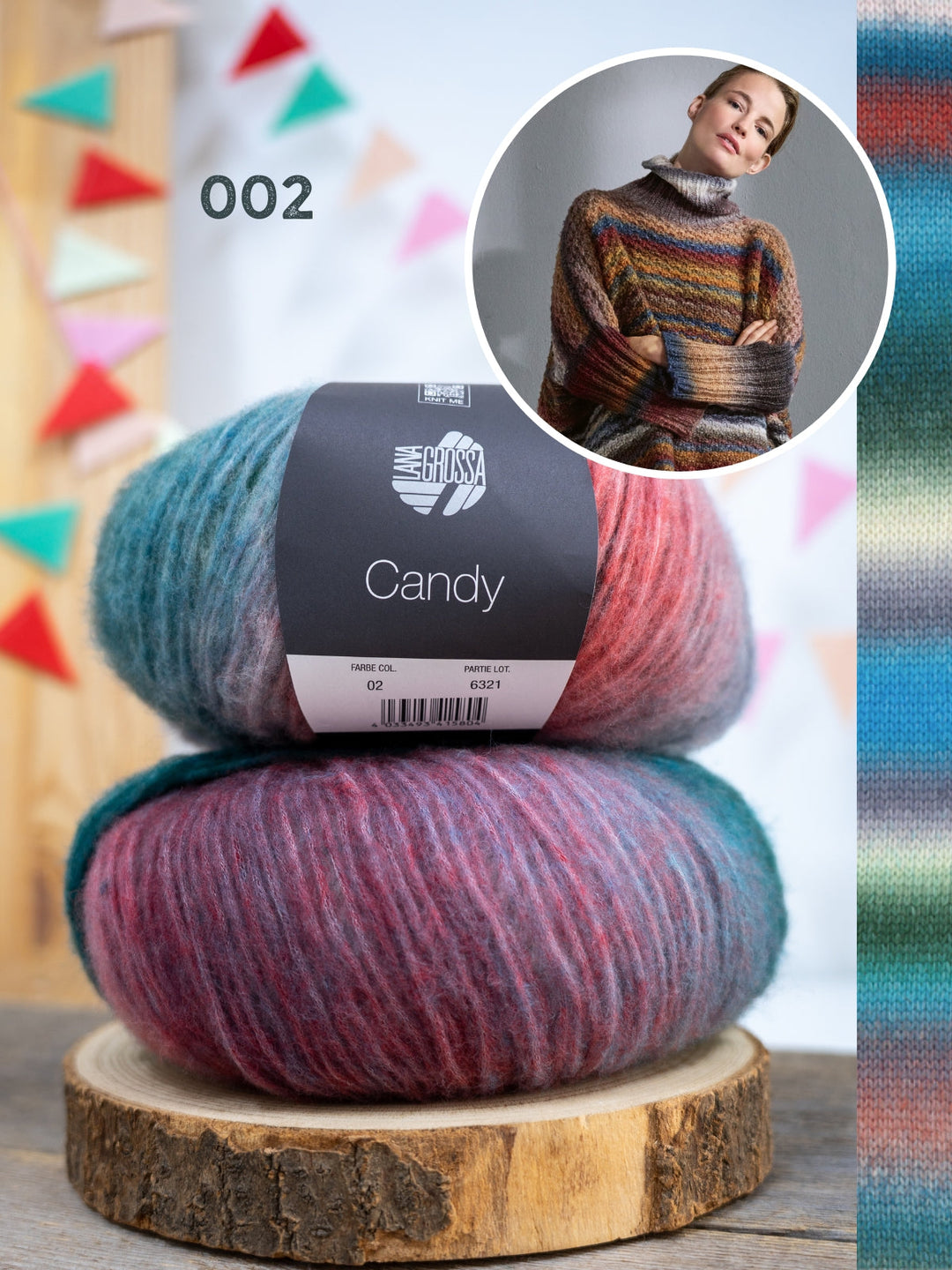 Strickpaket Candy Pullover