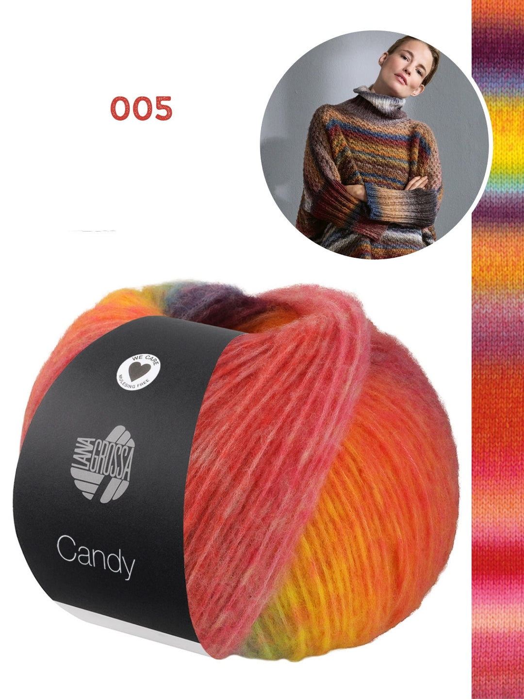 Strickpaket Candy Pullover