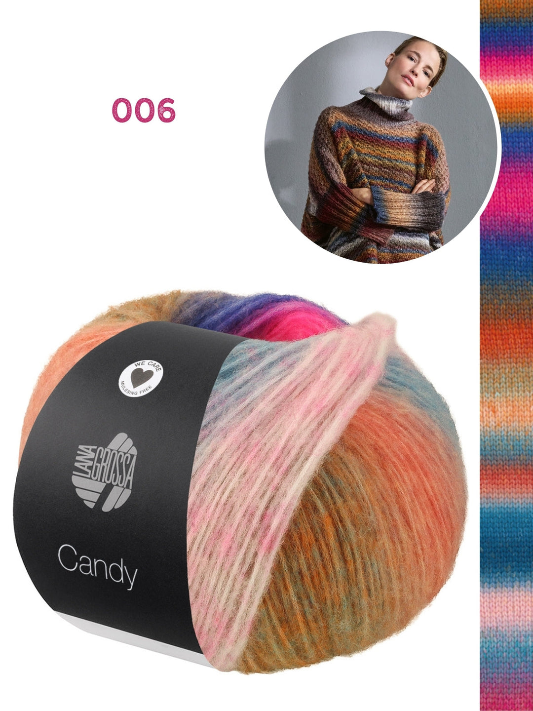 Strickpaket Candy Pullover