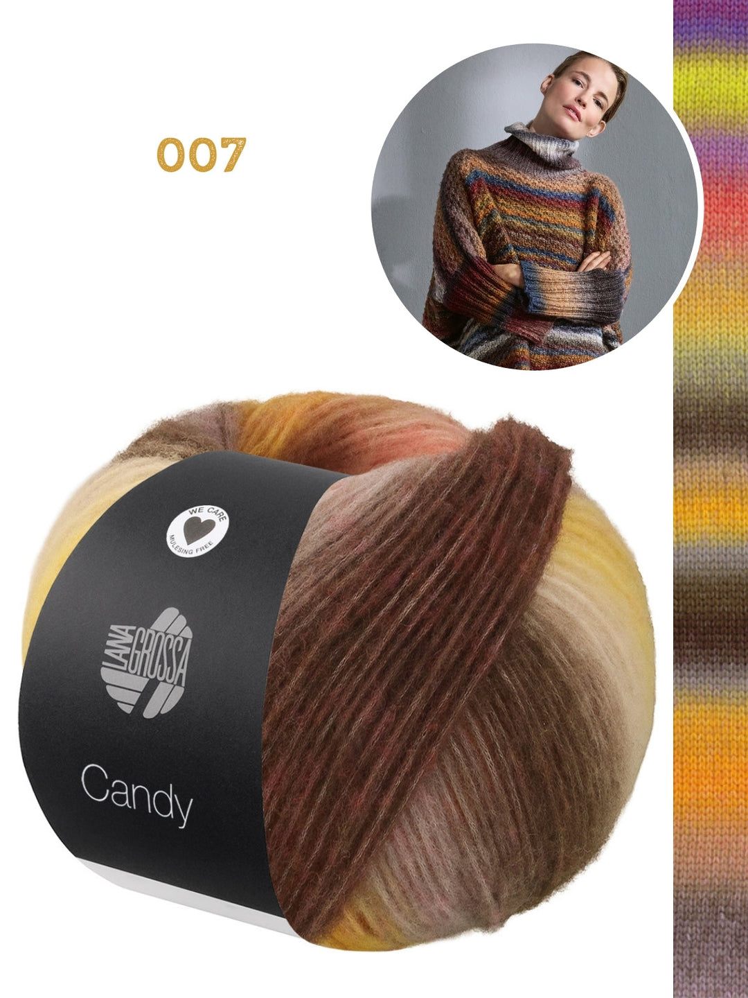 Strickpaket Candy Pullover