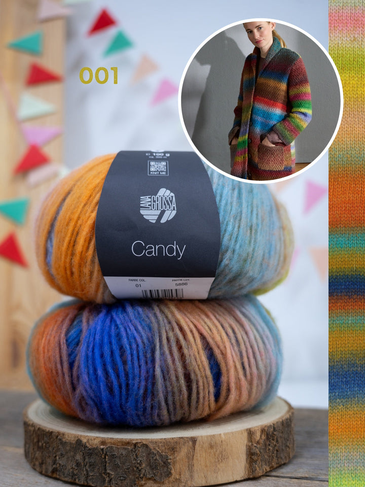 Strickpaket Candy Jacke