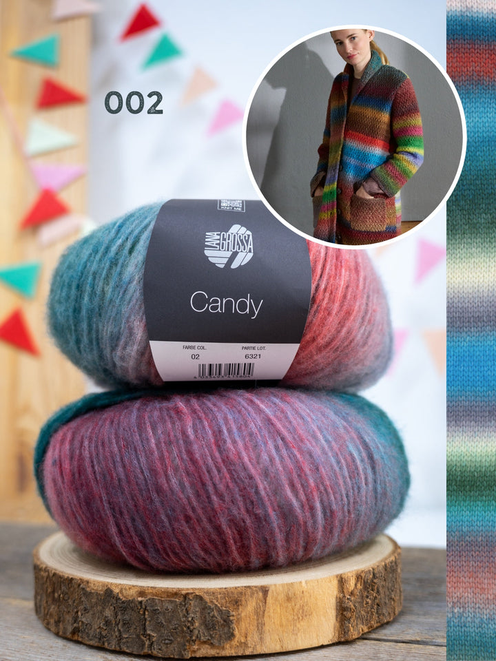 Strickpaket Candy Jacke