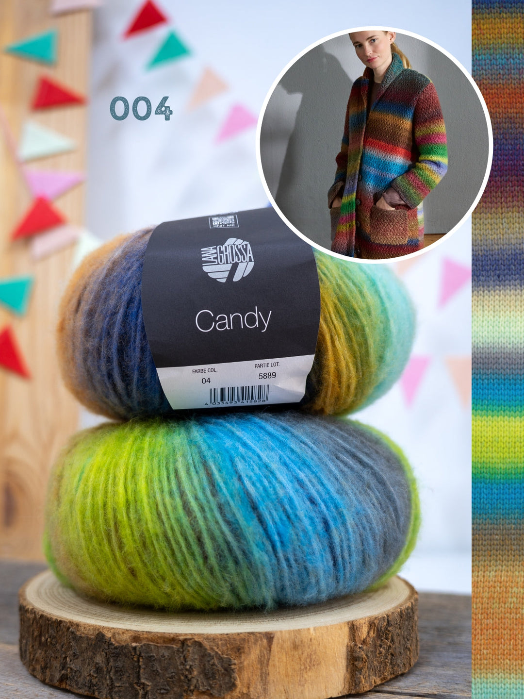 Strickpaket Candy Jacke